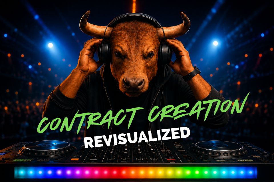 Interactive BCH Bull contract diagram with draggable liquidation and take profit markers